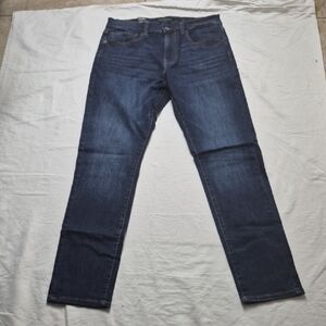 Lucky Brand Men's Dark Blue Straight Jeans